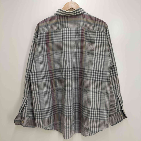 アロー ARROW 80-90S TOURNAMENT チェック ボタンダウン L/S シャツ メンズ import:L