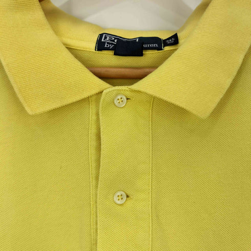 ポロバイラルフローレン Polo by RALPH LAUREN 90S 鹿の子 ポニー刺繍 S/Sポロシャツ メンズ 3XL
