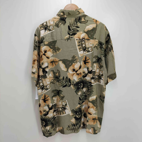 ピューリタン PURITAN 90-00S フローラル レーヨン S/S アロハ シャツ メンズ import:M
