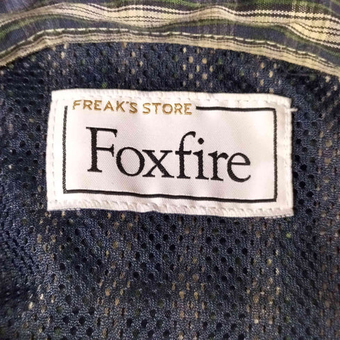 フォックスファイヤー foxfire 24SS 別注 フィッシングポケット ロングスリーブ チェックシャツ メンズ JPN:M