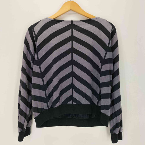 アンダーカバー UNDERCOVER 01AW D.A.V.F期 幾何学模様 クルーネックTシャツ レディース FREE