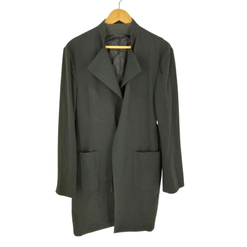 サイトバイヨウジヤマモト syte by Yohji Yamamoto レーヨンポリ ギャバジン ワイドラペル コート メンズ JPN:3