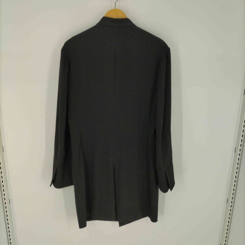 サイトバイヨウジヤマモト syte by Yohji Yamamoto レーヨンポリ ギャバジン ワイドラペル コート メンズ JPN:3