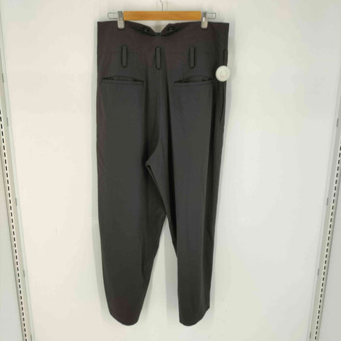 サイトバイヨウジヤマモト syte by Yohji Yamamoto レーヨンポリ ギャバジン 3タック ワイドスラックス メンズ JPN:3