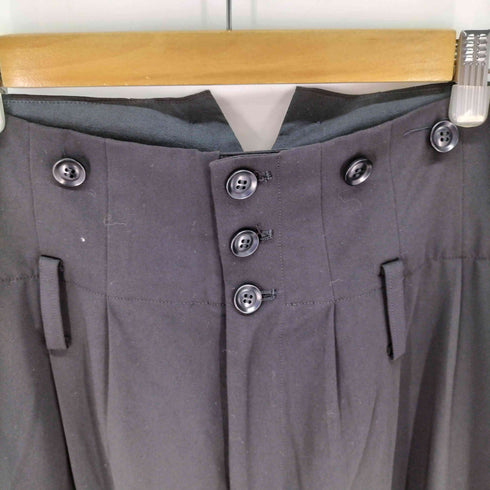 サイトバイヨウジヤマモト syte by Yohji Yamamoto レーヨンポリ ギャバジン 3タック ワイドスラックス メンズ JPN:3
