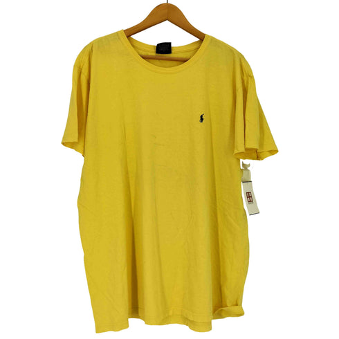 ポロバイラルフローレン Polo by RALPH LAUREN 90S スモールポニー刺繍 S/S クルーネック Tシャツ メンズ import:L