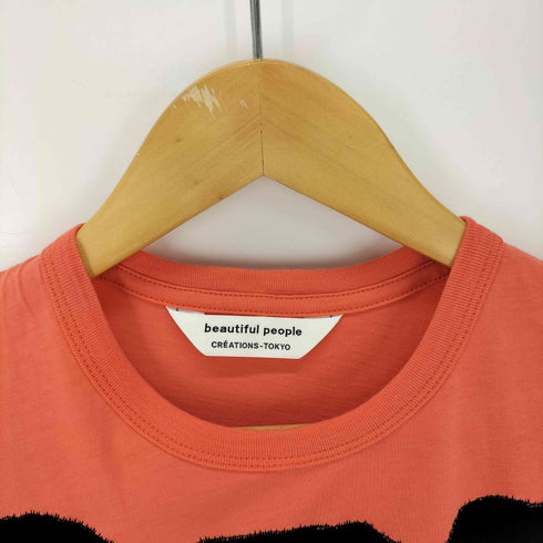 ビューティフルピープル beautiful people BLACK BEAR ブラック・ベア Tシャツ レディース 150