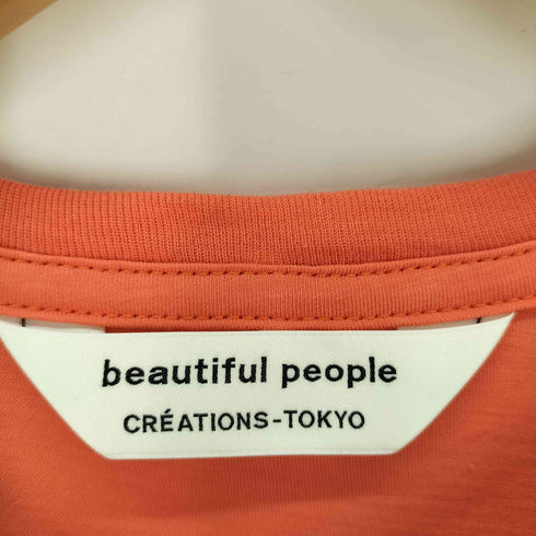 ビューティフルピープル beautiful people BLACK BEAR ブラック・ベア Tシャツ レディース 150