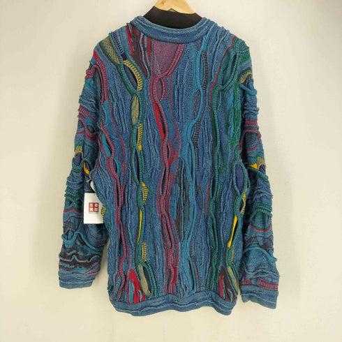 クージー COOGI 90S オーストラリア製 マルチカラー 3D ニット セーター メンズ import:M