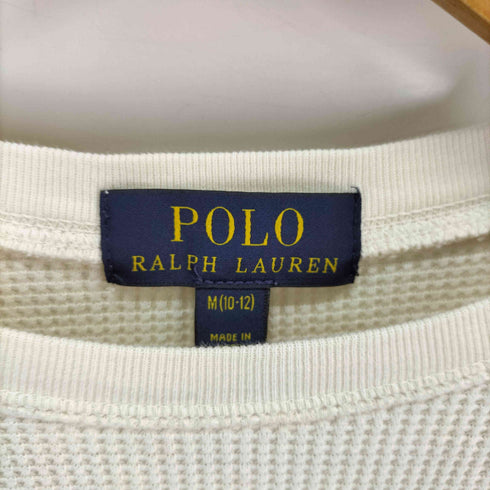 ポロラルフローレン POLO RALPH LAUREN POLO RL&CO NEWYORK 星条旗プリント サーマル カットソー レディース import:M