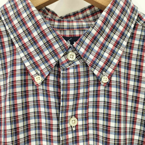 ポロバイラルフローレン Polo by RALPH LAUREN BLAKE スモールポニー刺繍 チェック BD シャツ メンズ import:XL