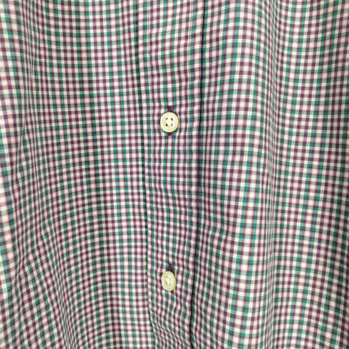 ラルフローレン RALPH LAUREN CLASSIC FIT スモールポニー刺繍 チェック BD シャツ メンズ import:L