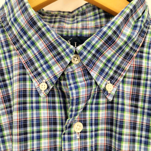 ラルフローレン RALPH LAUREN CLASSIC FIT スモールポニー刺繍 チェック BD シャツ メンズ import:XL