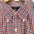 ラルフローレン RALPH LAUREN 90s CLASSIC FIT ポニー刺繍 ボタンダウン チェック S/S シャツ メンズ import:L