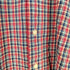 ラルフローレン RALPH LAUREN 90s CLASSIC FIT ポニー刺繍 ボタンダウン チェック S/S シャツ メンズ import:L