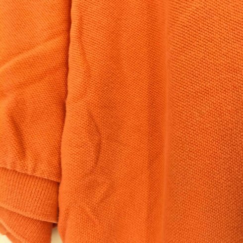 ポロバイラルフローレン Polo by RALPH LAUREN ボリビア製 スモールポニー刺繍 鹿の子ポロシャツ メンズ import:L