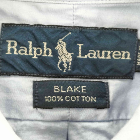 ラルフローレン RALPH LAUREN BLAKE スモールポニー刺繍 BDシャツ メンズ import:L