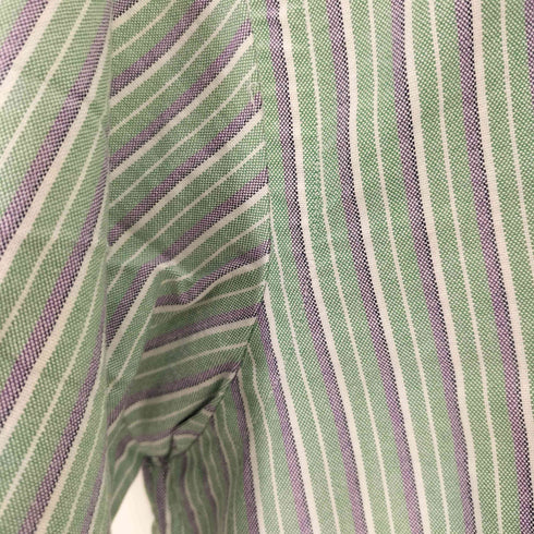 ラルフローレン RALPH LAUREN CLASSIC FIT スモールポニー刺繍 ストライプ S/S B.Dシャツ メンズ import:M