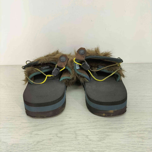 スイコック suicoke フェイクファー シャークソール サンダル レディース JPN:25