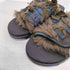 スイコック suicoke フェイクファー シャークソール サンダル レディース JPN:25