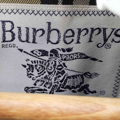 バーバリーズ BURBERRYS 玉虫 ステンカラーコート レディース