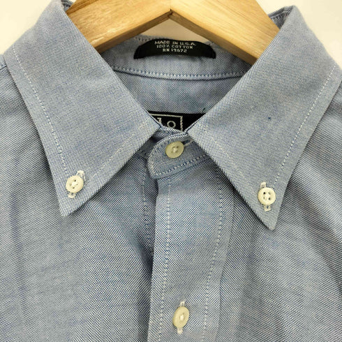 ポロバイラルフローレン Polo by RALPH LAUREN 90S USA製 スモールポニー刺繍 L/S BDシャツ メンズ 16