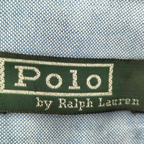 ポロバイラルフローレン Polo by RALPH LAUREN 90S USA製 スモールポニー刺繍 L/S BDシャツ メンズ 16