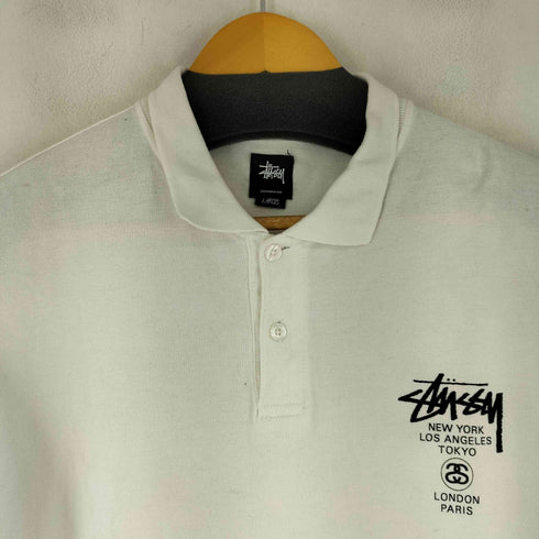ステューシー Stussy ワールドツアー S/S ポロシャツ メンズ JPN:L