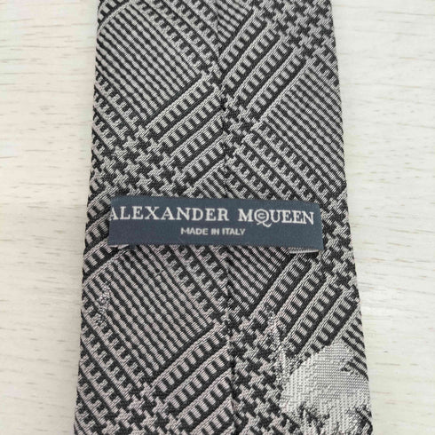 アレキサンダーマックイーン Alexander McQueen 千鳥格子 ネクタイ メンズ ONE SIZE