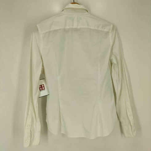 ラルフローレン RALPH LAUREN SUPER SLIM FIT スモールポニー刺繍 L/S レギュラーカラーシャツ レディース 5F