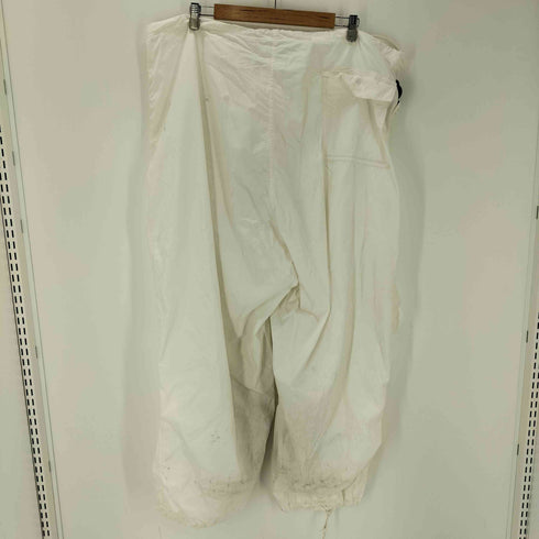 ユーエスアーミー U.S. ARMY 80S 米軍 SNOW CAMOFLAGE スノーカモ オーバー パンツ 89年会計 メンズ XL