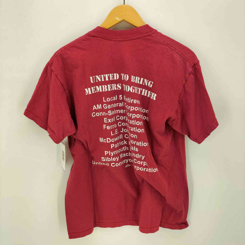 USA製 CLASSIC PLATINUM 両面プリント クルーネックTシャツ メンズ JPN:M