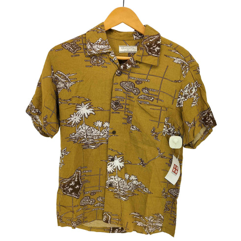 Grangesta マップ レーヨン100 アロハシャツ メンズ JPN:M