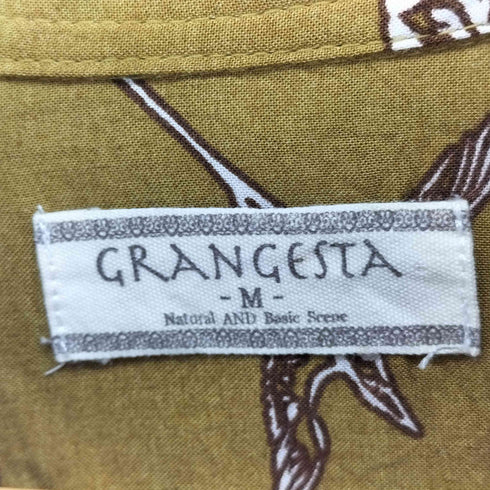 Grangesta マップ レーヨン100 アロハシャツ メンズ JPN:M