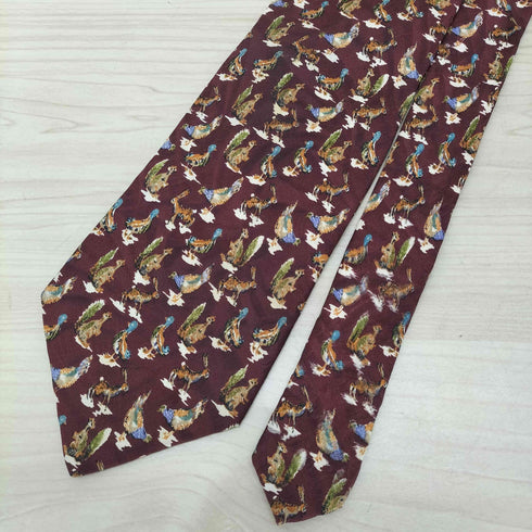 ジバンシィ GIVENCHY GENTLEMAN イタリア製 総柄 シルクネクタイ メンズ