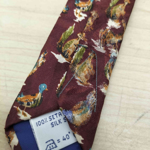 ジバンシィ GIVENCHY GENTLEMAN イタリア製 総柄 シルクネクタイ メンズ