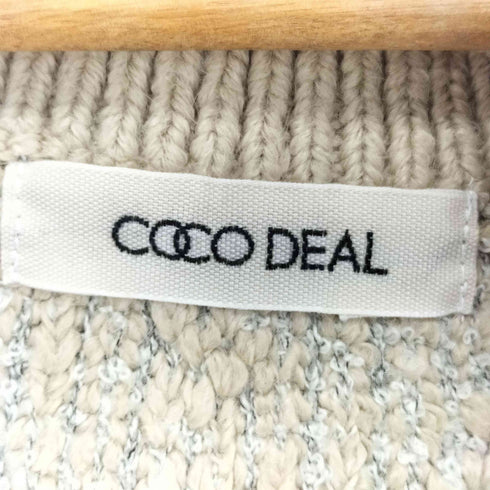 ココディール COCO DEAL ブークレジャカードニットミニワンピ レディース JPN:2