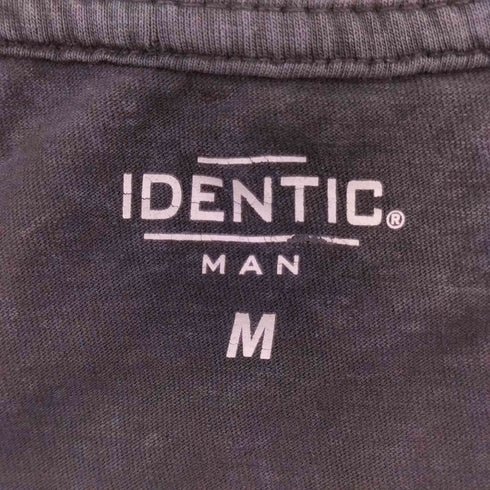 IDENTIC スカルプリント クルーネックTシャツ メンズ JPN:M