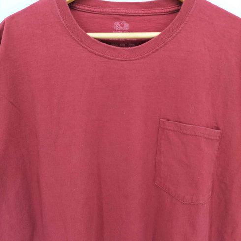 フルーツオブザルーム FRUIT OF THE LOOM ビッグサイズ ポケットTシャツ メンズ 3XL