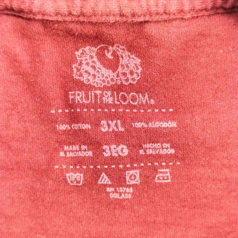 フルーツオブザルーム FRUIT OF THE LOOM ビッグサイズ ポケットTシャツ メンズ 3XL