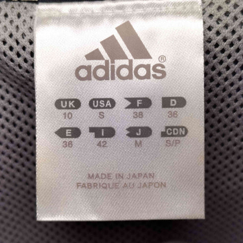 アディダス adidas 万国旗タグ 刺繍ロゴ ジャケット フレアパンツ セットアップ レディース JPN:M