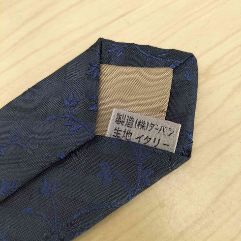 ダーバン DURBAN 総柄 コットンネクタイ メンズ