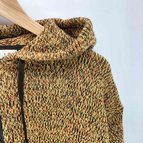 マルニ MARNI ミックスカラーニットオーバーサイズフルジップパーカ レディース JPN:M