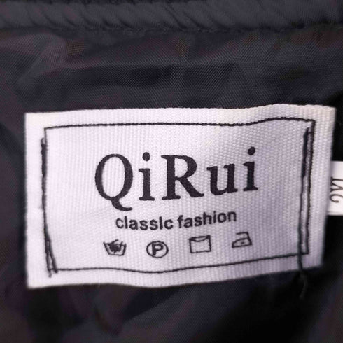 QiRui 和柄 鯉 刺繍スカジャン レディース 2XL