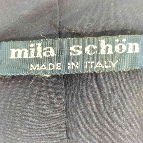 ミラショーン mila schon イタリア製 ストライプ柄 ネクタイ メンズ