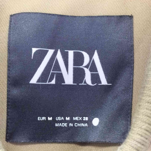 ザラ ZARA コンビボンバージャケット レディース import:M
