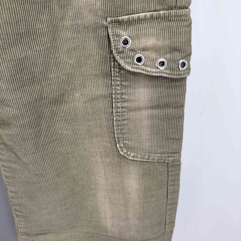 マイケルコース Michael Kors ハトメデザイン カーゴ コーデュロイパンツパンツ Y2K レディース JPN:2