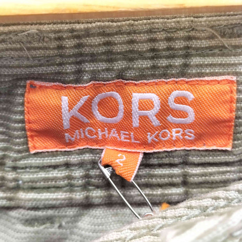マイケルコース Michael Kors ハトメデザイン カーゴ コーデュロイパンツパンツ Y2K レディース JPN:2