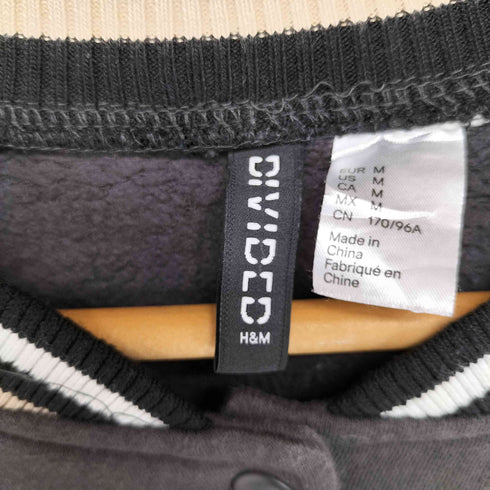 エイチアンドエム H&M スウェットスタジャン メンズ import:M