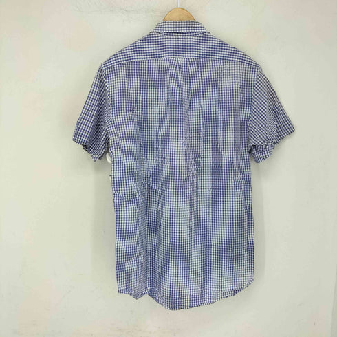ポロラルフローレン POLO RALPH LAUREN ボタンダウン シアサッカーギンガムチェックシャツ メンズ import:M
